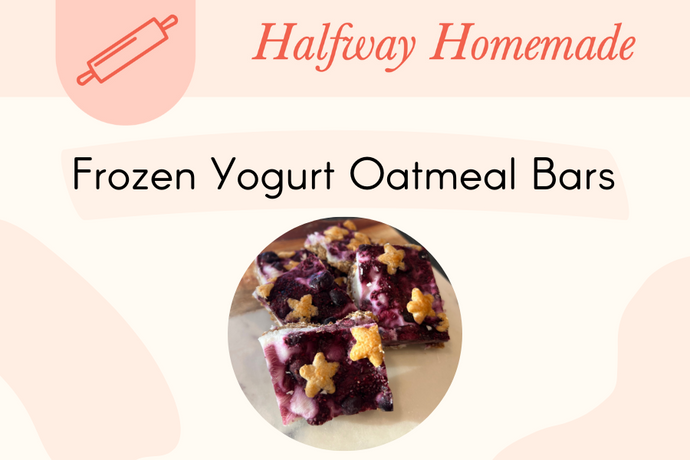 Halfway Homemade: Frozen Yogurt Oatmeal Bars