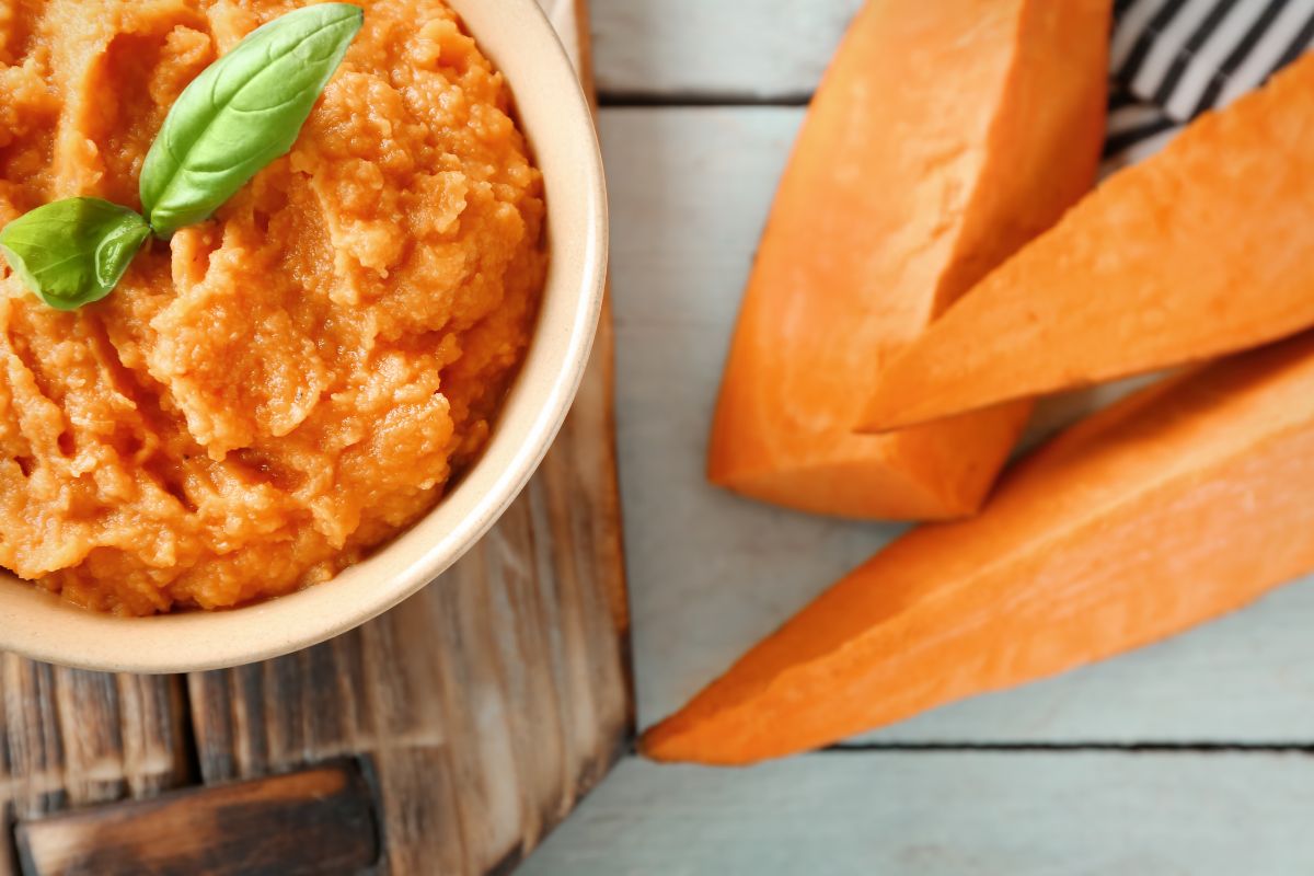 Roasted Sweet Potato &amp; Carrot Mash