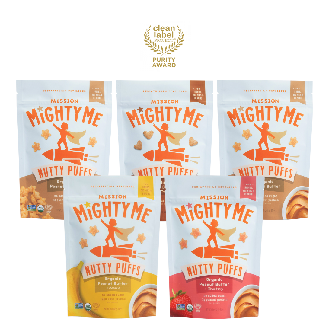 Variety Pack Mixed Nut Butter And Organic Peanut Butter Puffs Mission Mightyme