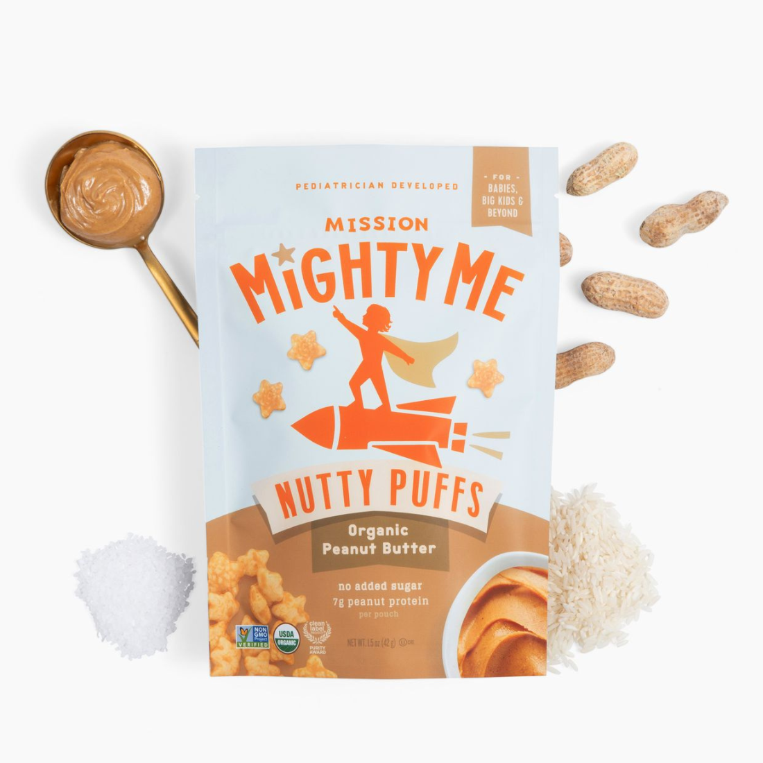 Organic Peanut Butter Puffs