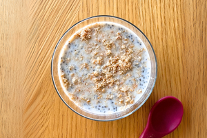 Spring Snack Series: Banana Chia Pudding