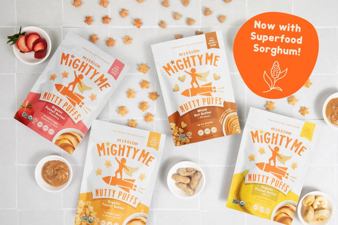 Same Puffs with Purpose….Now with Sorghum’s Superpower!