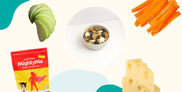 Peanut Butter Puffs, Veggie Sticks & Other On-the-Go Snacks Your Little Ones Will Love