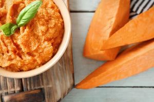 Roasted Sweet Potato & Carrot Mash