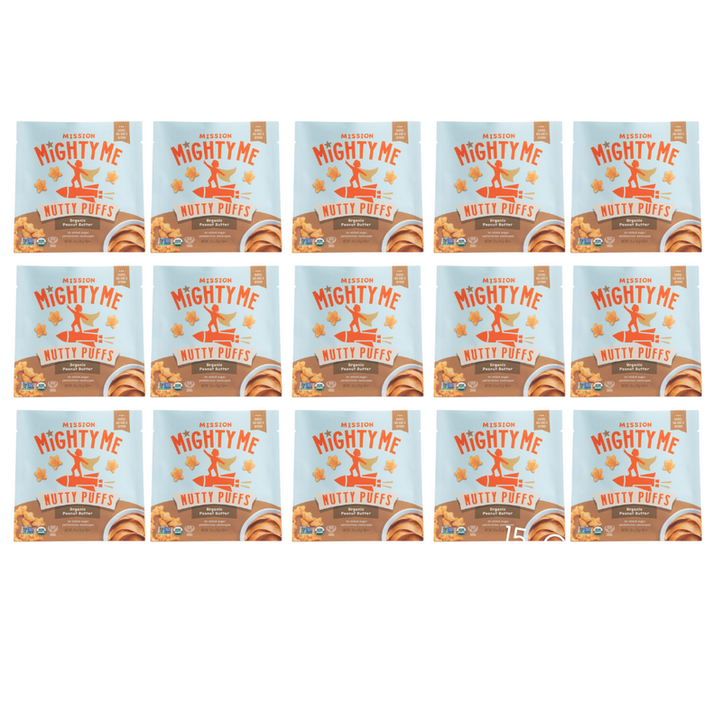 15-Count Peanut Butter Puff Snack Packs