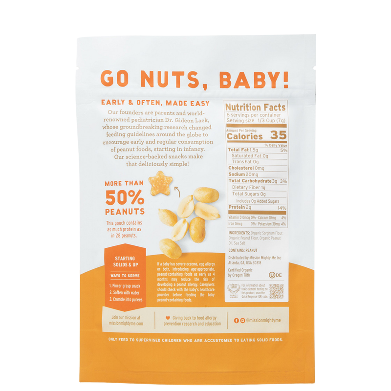 Organic Peanut Butter Puffs