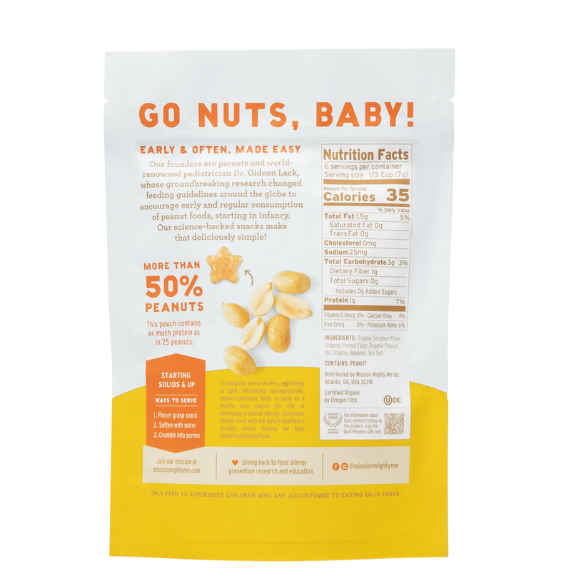 Organic Peanut Butter Puffs