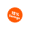 Mobile Savings Badge