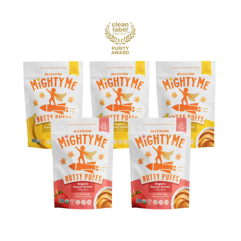 Organic Strawberry & Banana Peanut Butter Variety Pack