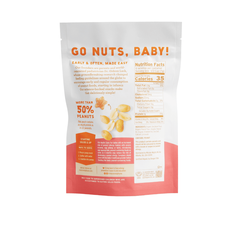 Organic Peanut Butter Puffs