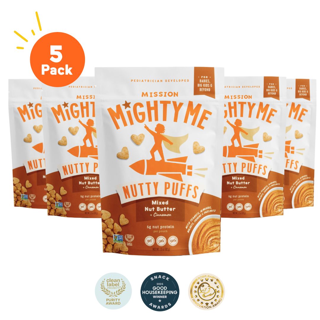 Mixed Nut Butter Puffs | Mission MightyMe